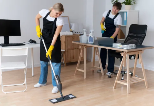 Nettoyage de bureau professionnel à Hochstatt