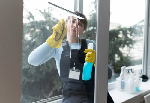Nettoyage de vitres intérieures et extérieures à Hochstatt
